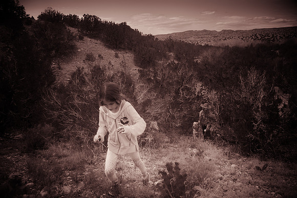 Girl Hiking